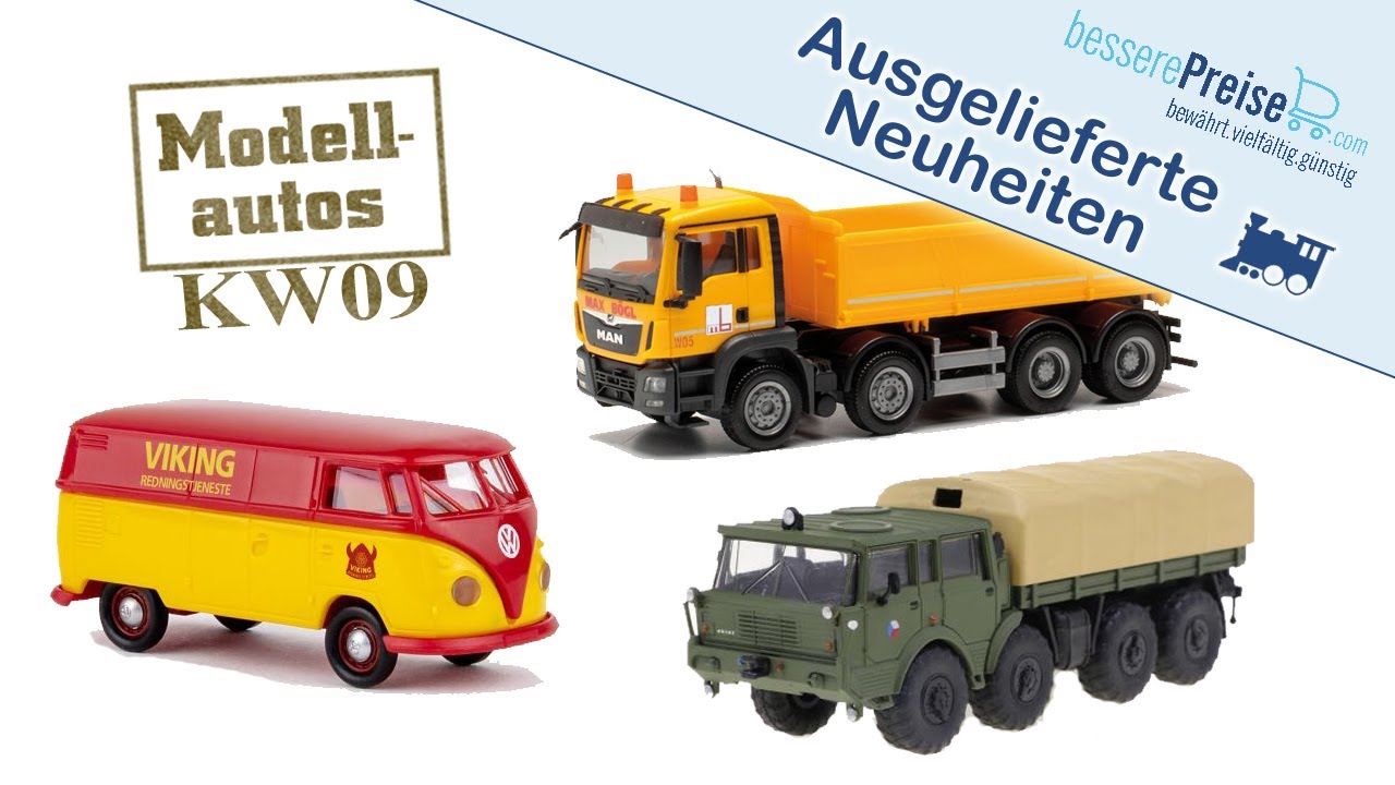 Eingetroffene Modellauto Neuheiten | KW 09 2023