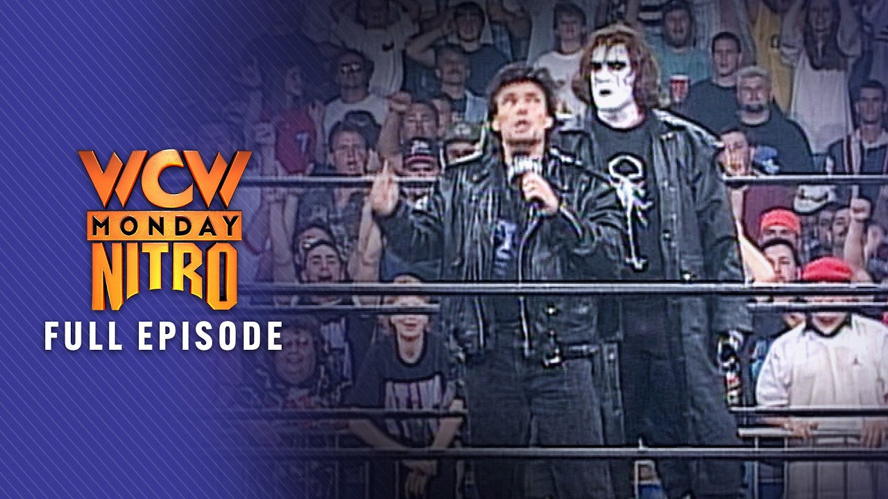 FULL EPISODE: Sting surprises Bischoff; Steiners vs. Mongo & Jarrett: WCW Monday Nitro, May 19, 1997