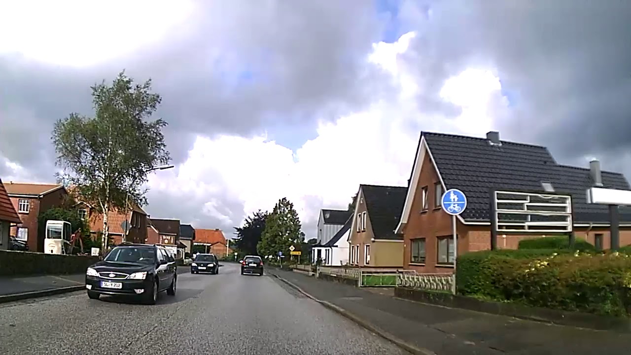 Germany Straßen - Video Reise mit dem Auto - video footage doku - Dashcam aus Germany