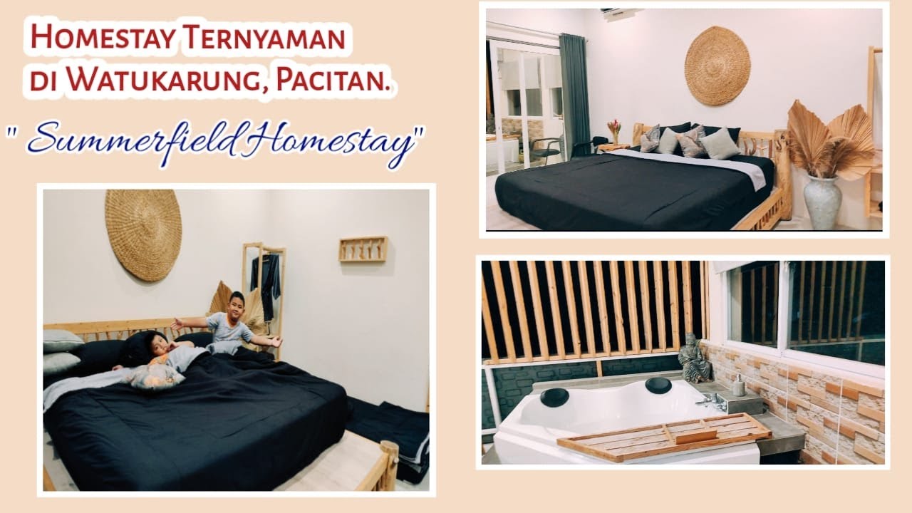Homestay Ternyaman di WATUKARUNG, PACITAN || SUMMERFIELD'S HOMESTAY