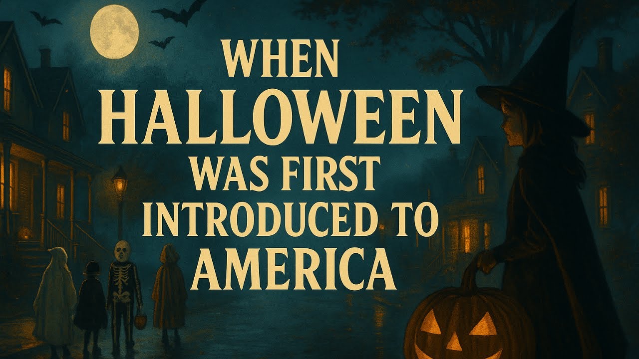 When Halloween Was First Introduced to America in 1850 | Boring History For Sleep