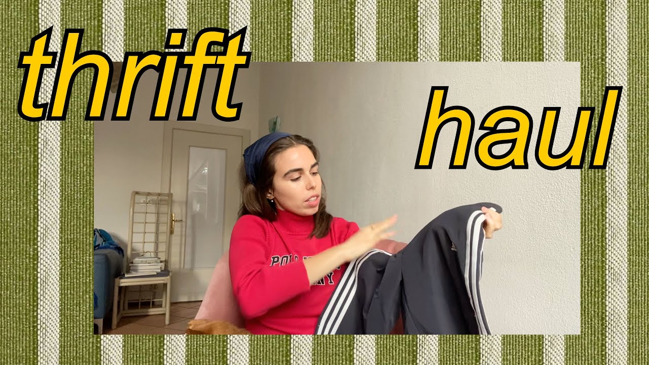 winter essentials thrift haul!! 90s minimal inspired
