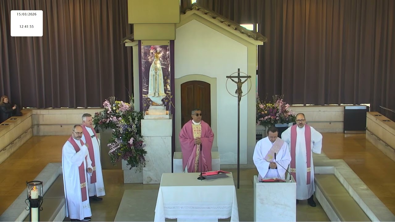 Missa a Nossa Senhora de Fátima desde a Capelinha das Aparições  15.03.2026