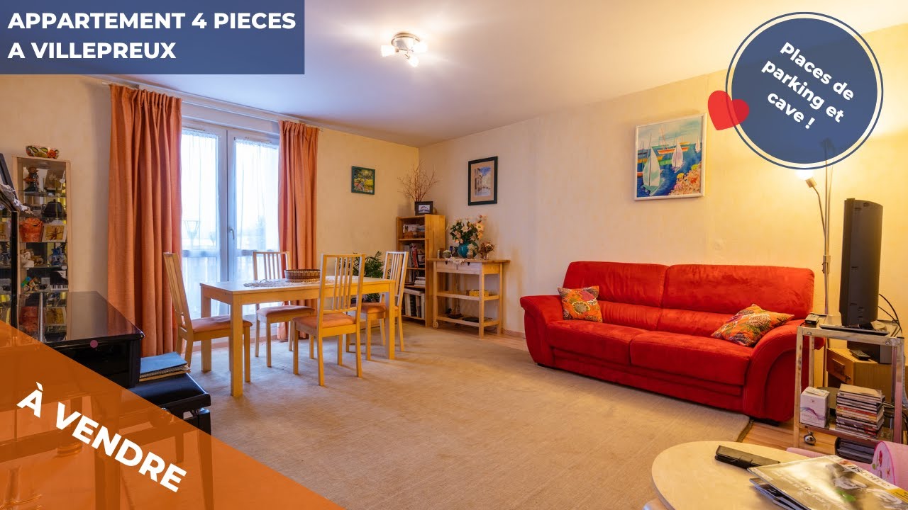 Appartement 4 pièces à VILLEPREUX 😃