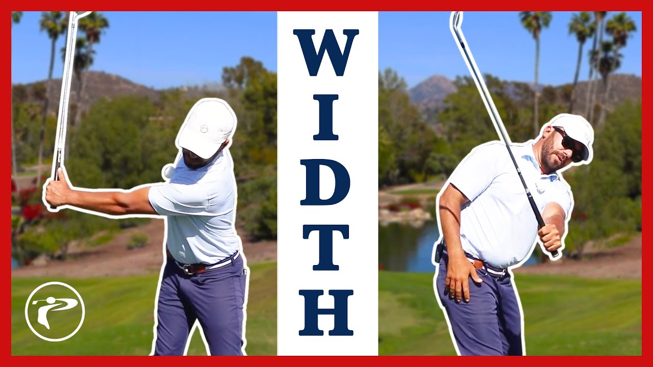 Golf Width In Backswing - D1 College Golfer Lesson
