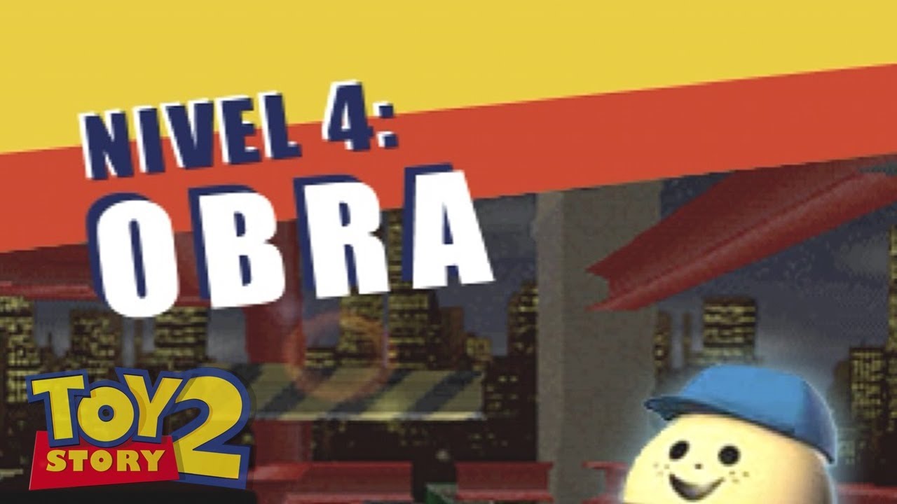 Toy Story 2 | PSX | PS1 | PSone | Español | Guía 100% | Nivel 4 | Obra