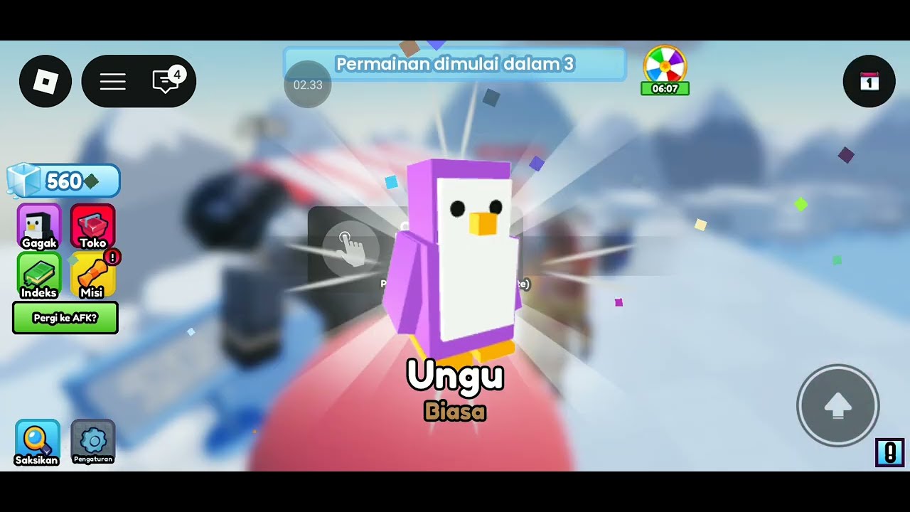 Hari ini kita main pingguin di Roblox bersama Paisal | part 1