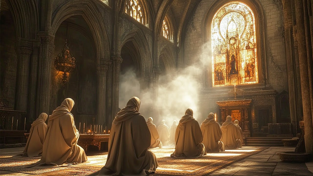 Священные григорианские песнопения ✝️ Католическая музыка для молитвы, умиротворения и глубокого сна
