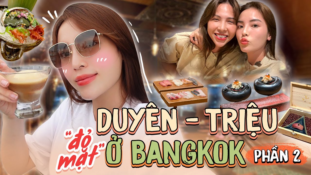 Ky Duyen Daily | VLOG 40: Đưa Triệu đi ăn quán Nhật tại Bangkok và cái kết 