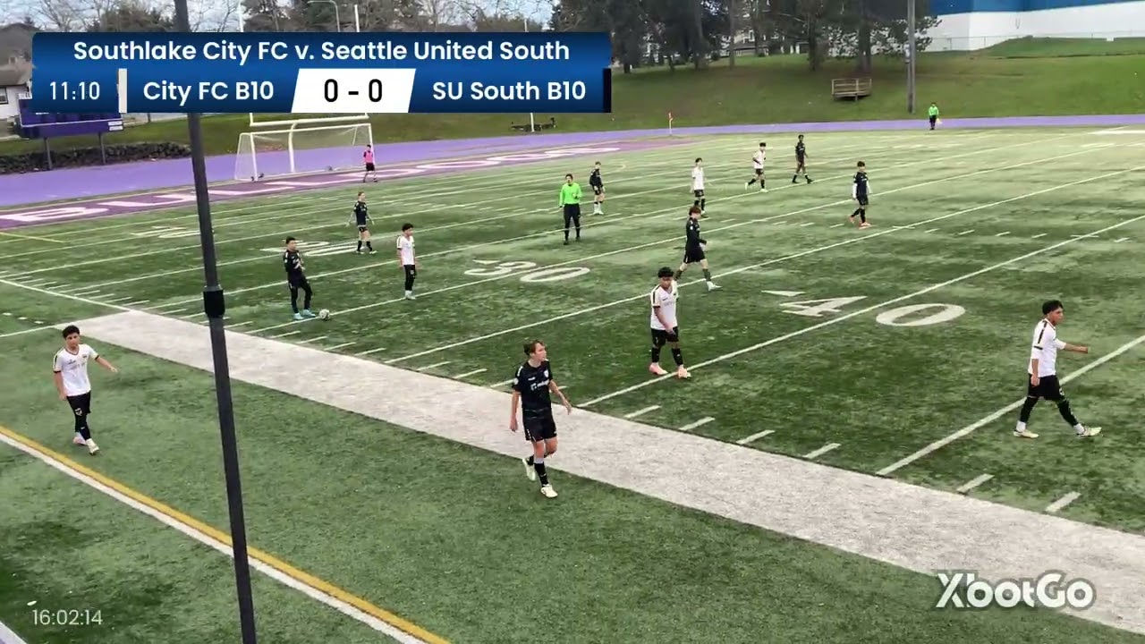 Seattle United South B10 v. Southlake City FC B10 (2nd Half) | 25-26 Season @ Foster H.S.