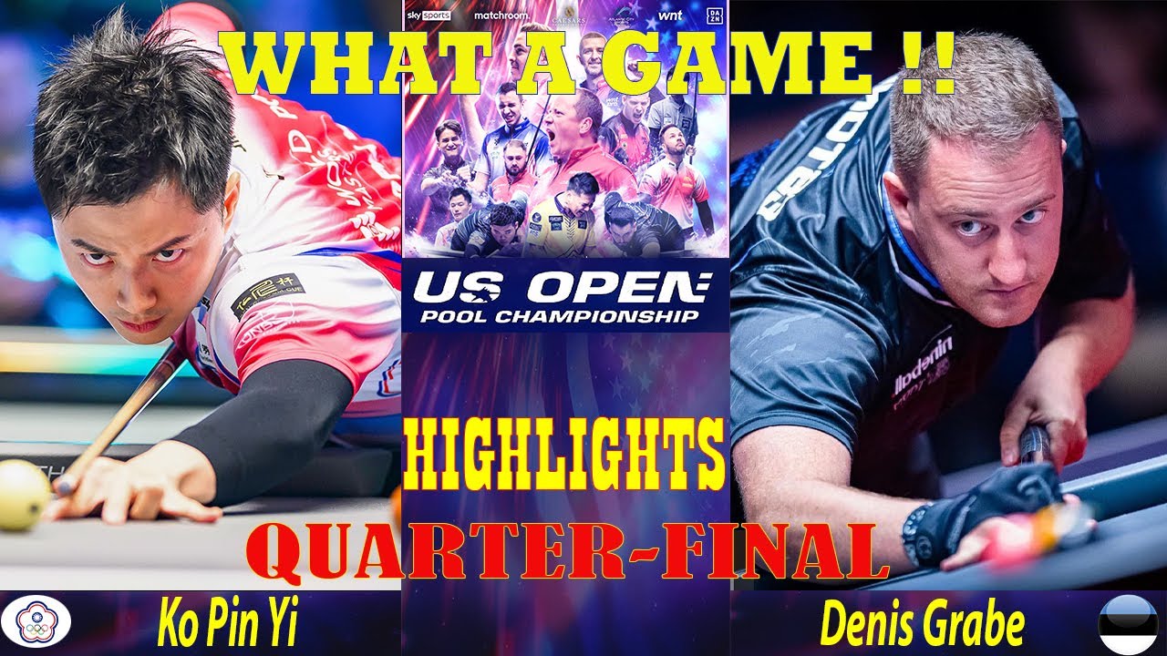 QUARTER-FINAL | Ko Pin Yi vs Denis Grabe | 2025 US OPEN POOL CHAMPIONSHIP