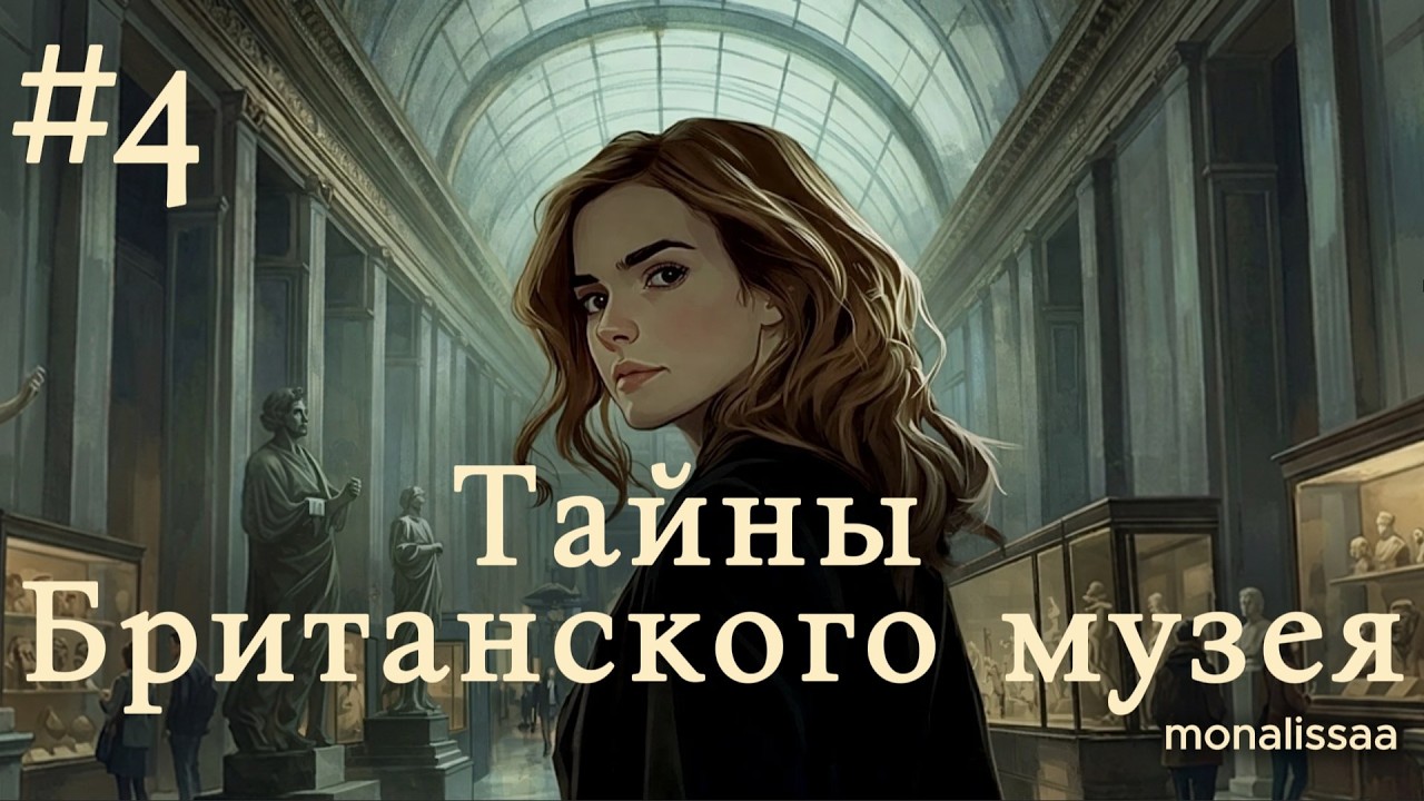 Тайны Британского музея - 4.  Мы едем в Хогвартс (автор monalissaa, драмиона, фанфик, озвучка)