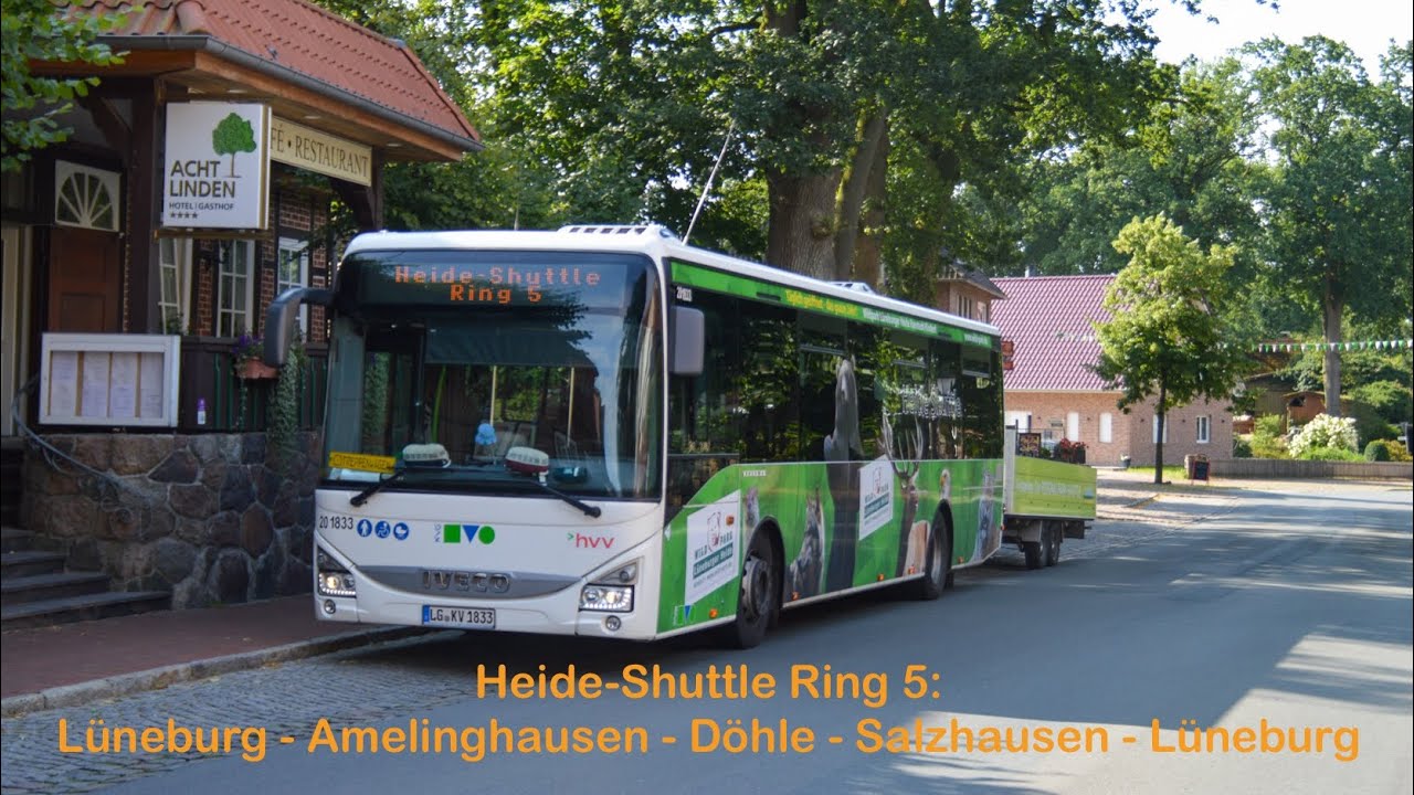 Heide-Shuttle Ring 5: Lüneburg - Amelinghausen - Döhle - Lüneburg (Fahrradbus Lüneburger Heide)