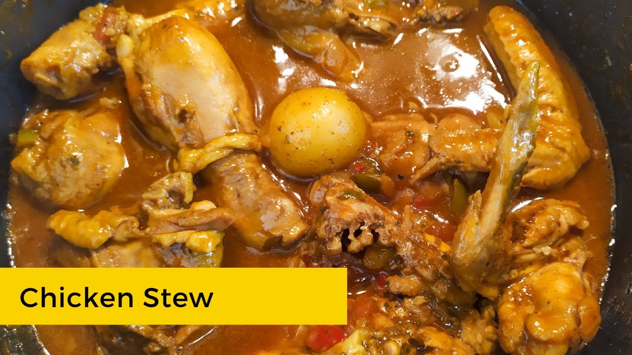 CHICKEN STEW RECIPE: How To Cook Easy Chicken Stew | Healthy Chicken Stew/South African Chicken Stew
