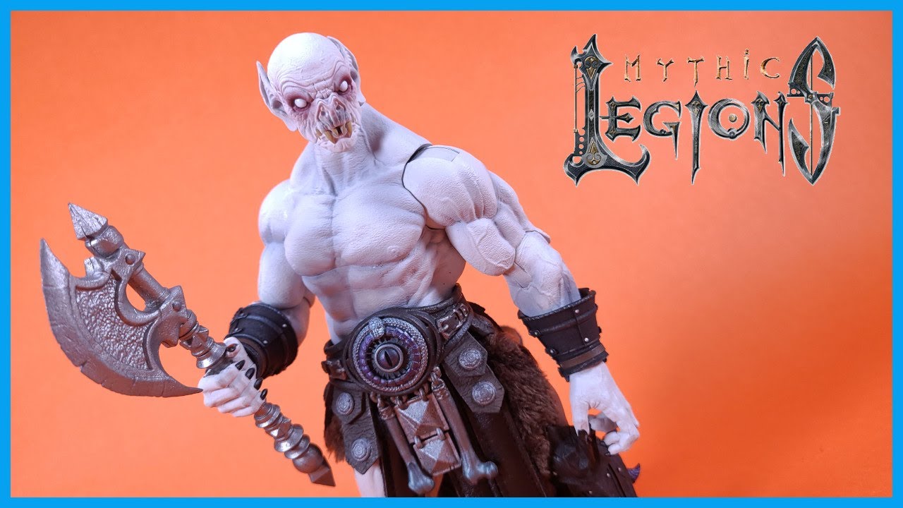 Four Horsemen Mythic Legions Illythia Wave DECEBALUS Action Figure Review