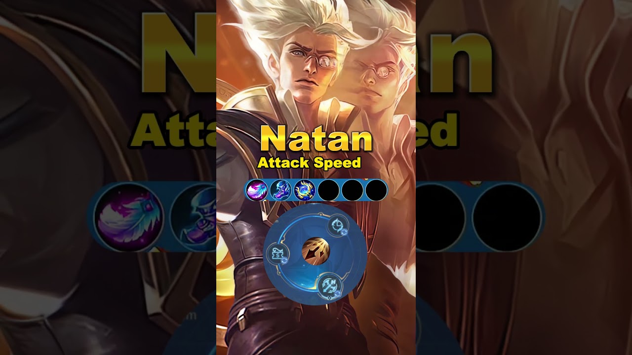Natan Goldlane Attack Speed 2024 Build setup  #mlbb #chouexp