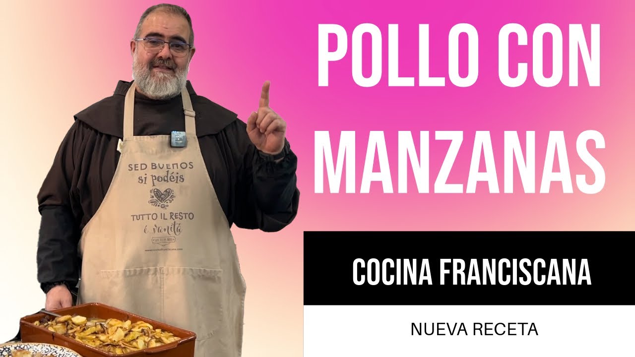 Pollo con mazanas