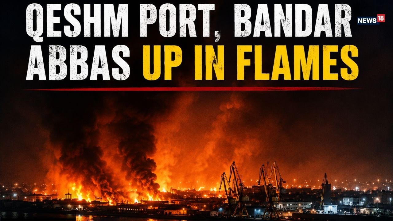 Breaking News: Qeshm Port & Bandar Abbas Up In Flames Amid Iran Gulf Explosions | LIVE