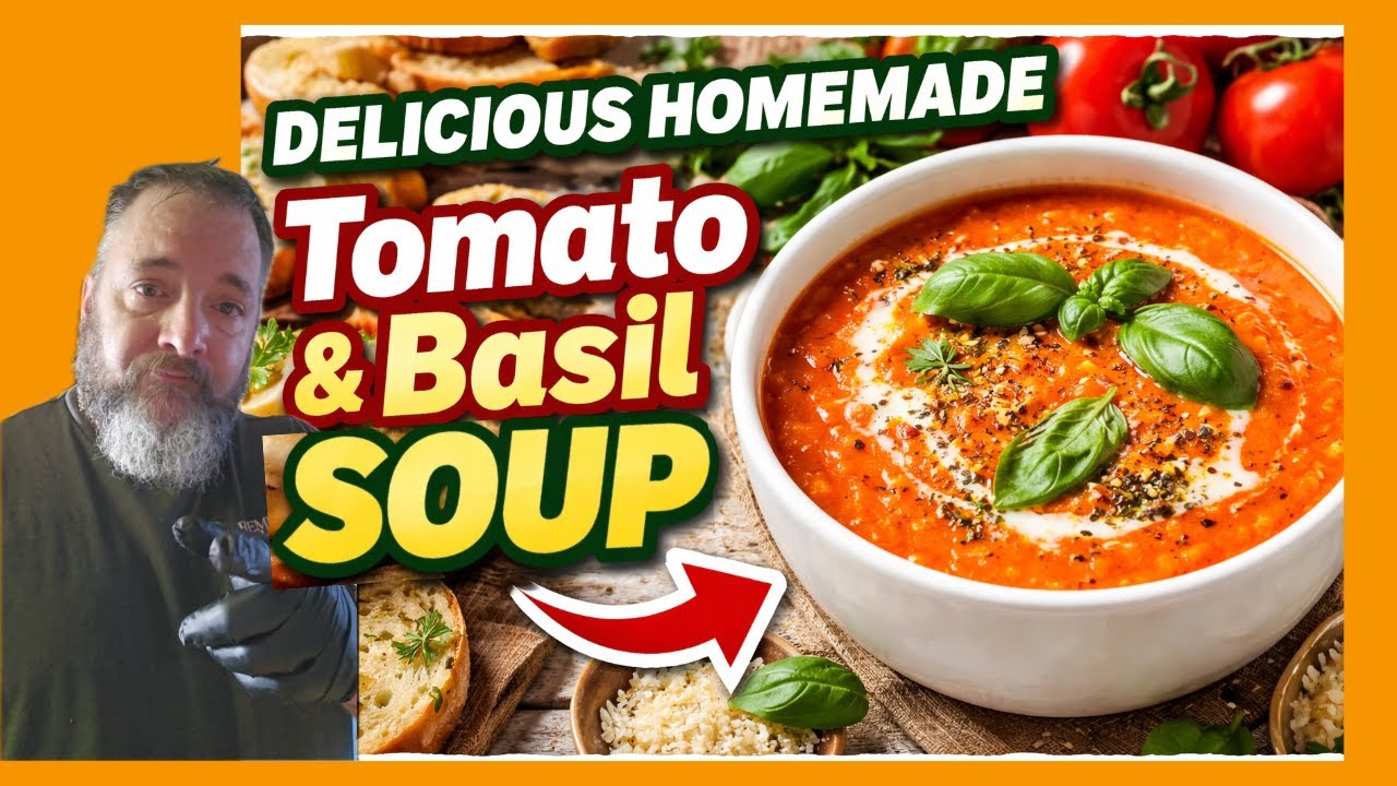 Homemade Tomato Soup To Keep You Warm!