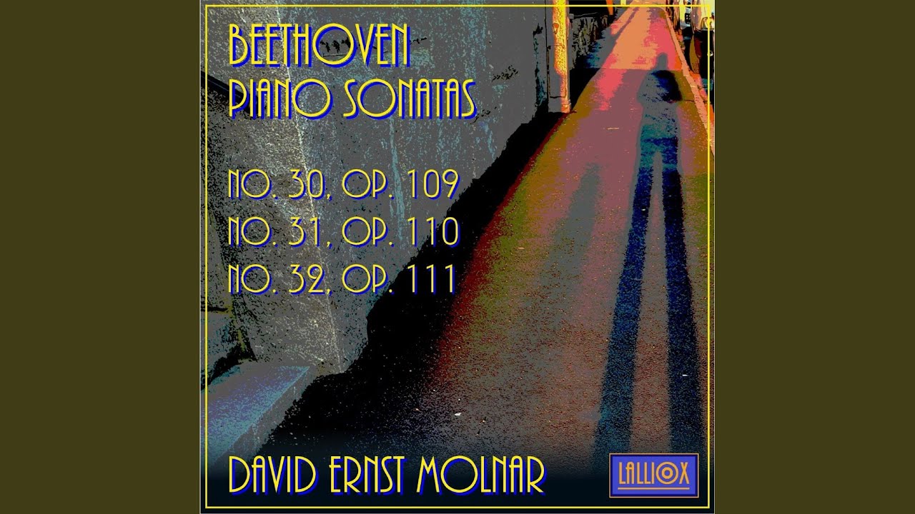 Piano Sonata No. 31 in A-Flat Major, Op. 110: I. 