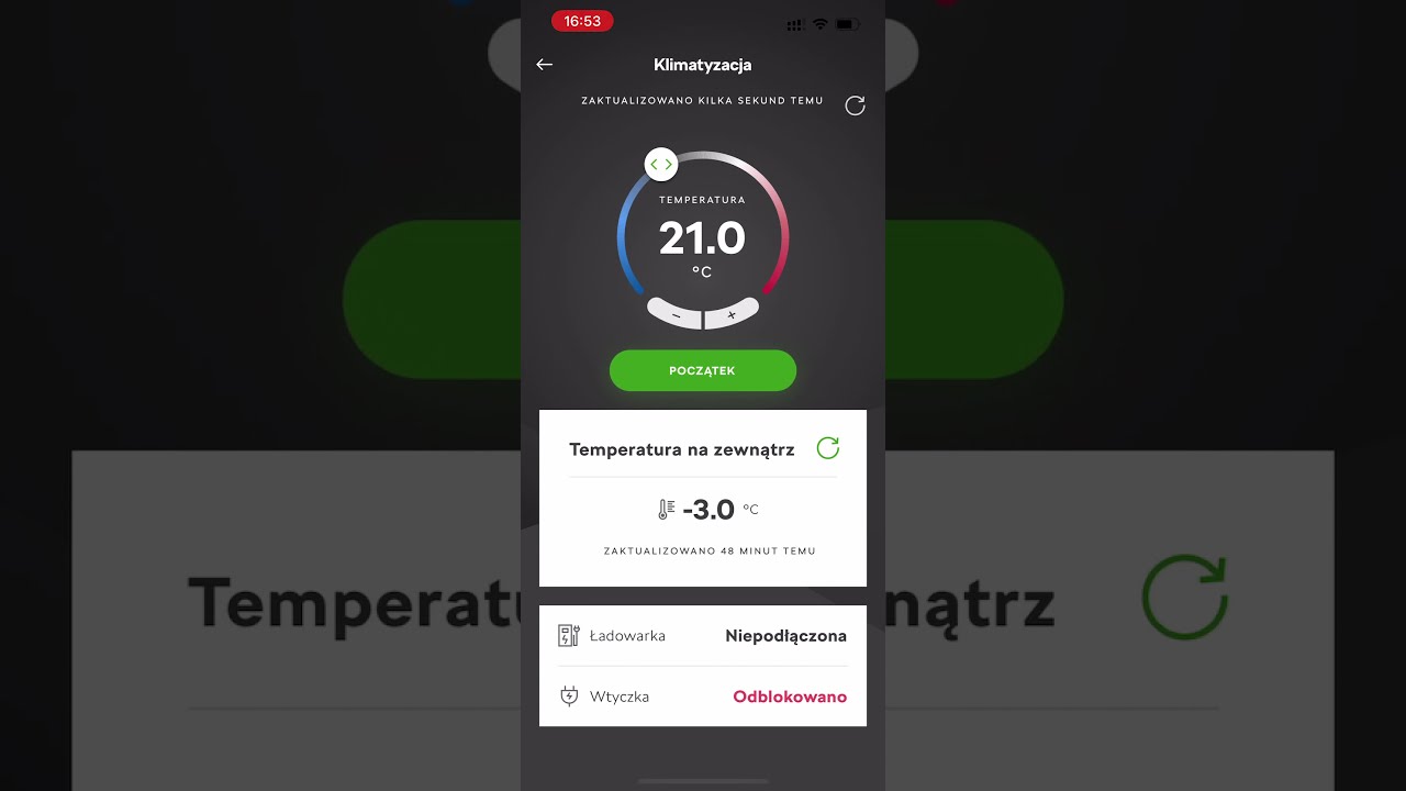 MySKODA APP aplikacja skody niestety nie zawsze działa poprawnie☹️