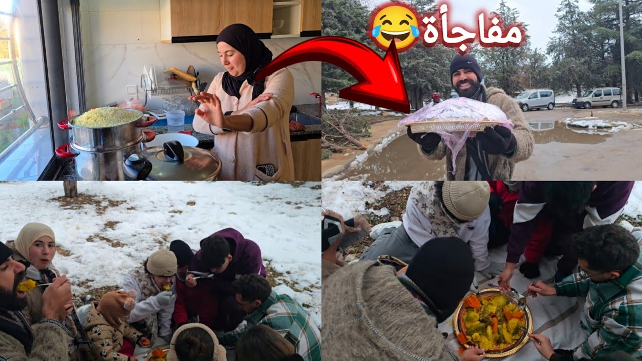 مفاجأة من وصال حتى واحد متوقعها والدراري مشاو عامو جابوها فراسهم كارثة وقعات😂