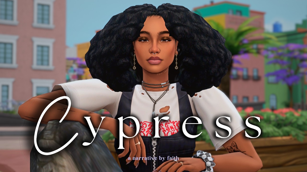 the girlfriend who did everything | Cypress Ep.1 | the sims4