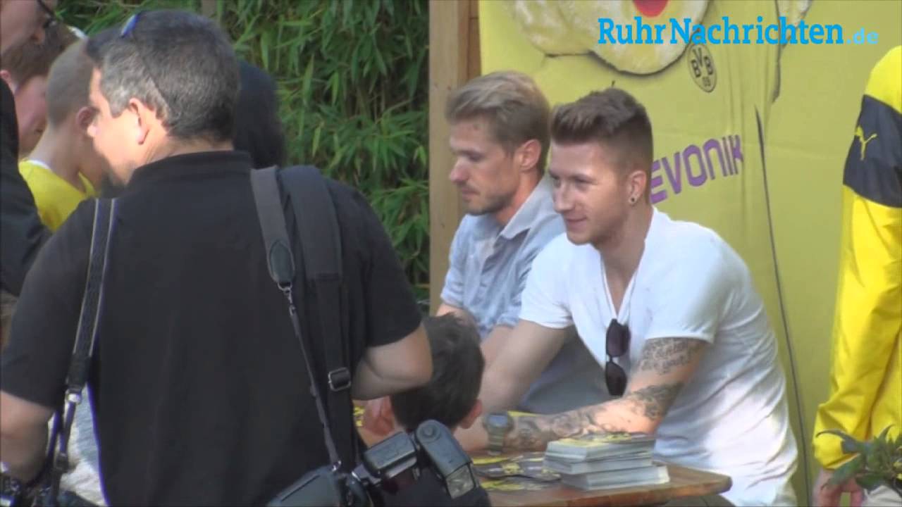 BVB KidsClub-Tag  im Dortmunder Zoo mit Reus und Kirch