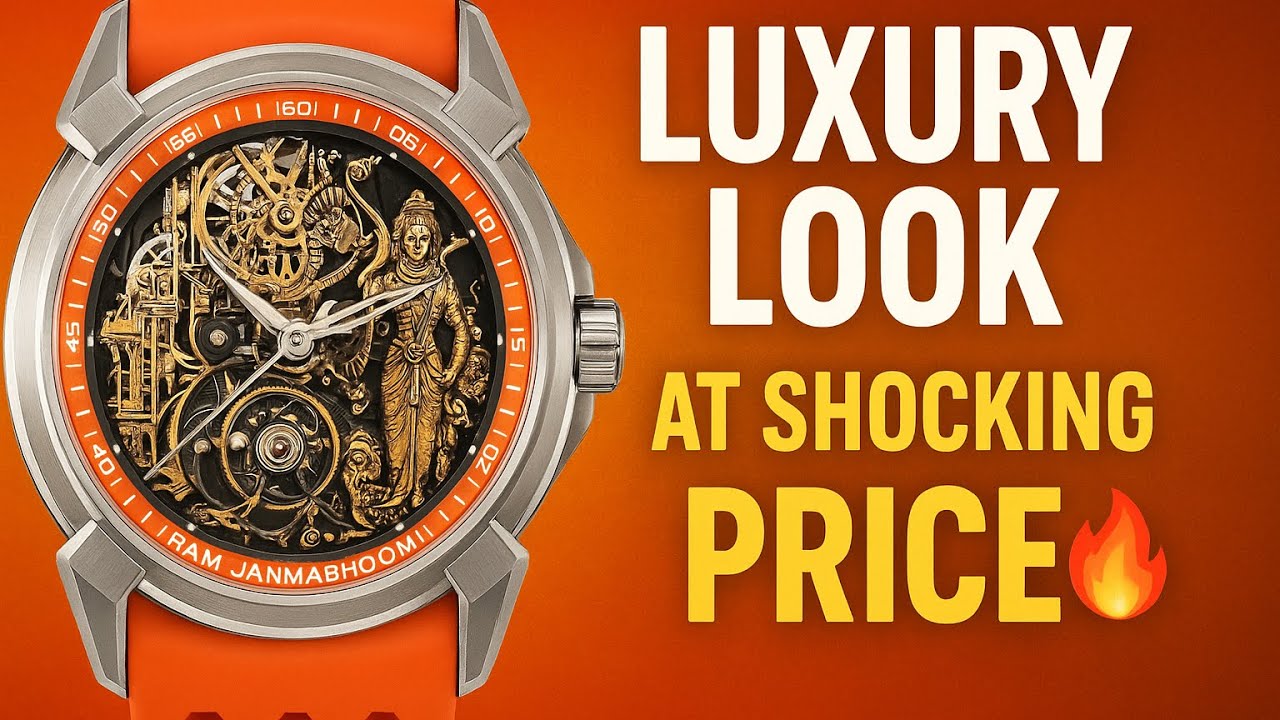 Jacob & Co Ram Janmabhoomi Watch Unboxing | Luxury Design