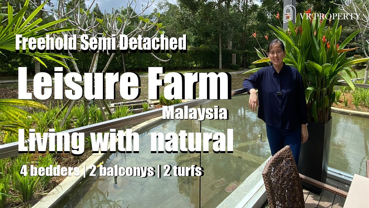 Home Tour 01 | A Semi-D house with nature landscaping | Leisure Farm , Johor Bahru