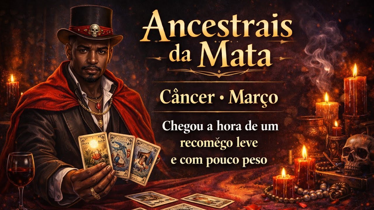 CANCER - MARÇO É a hora de um recomeço simples e com poucas bagagens