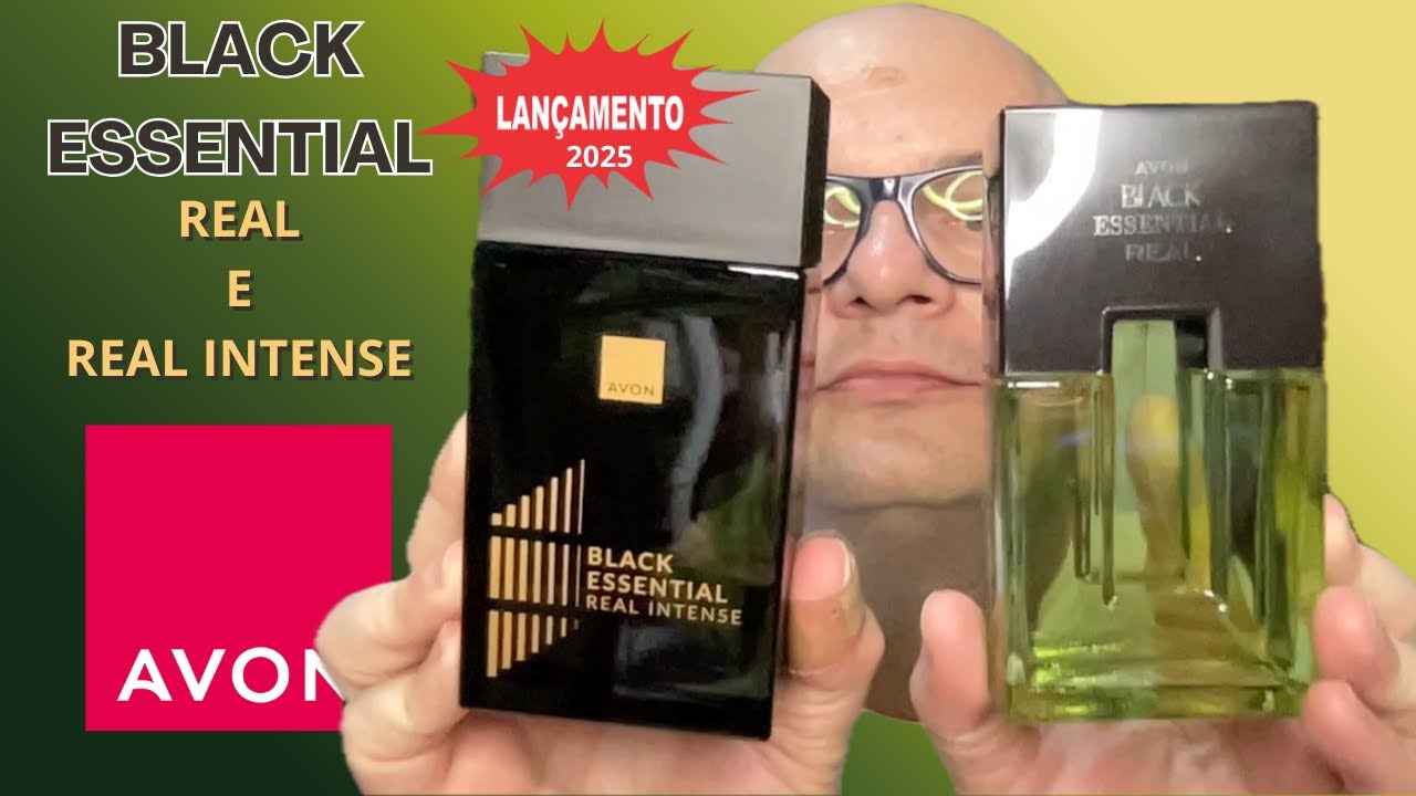 Avon - Black Essential Real e Real Intense RESENHA DE PERFUME #resenhadeperfumes #lançamento