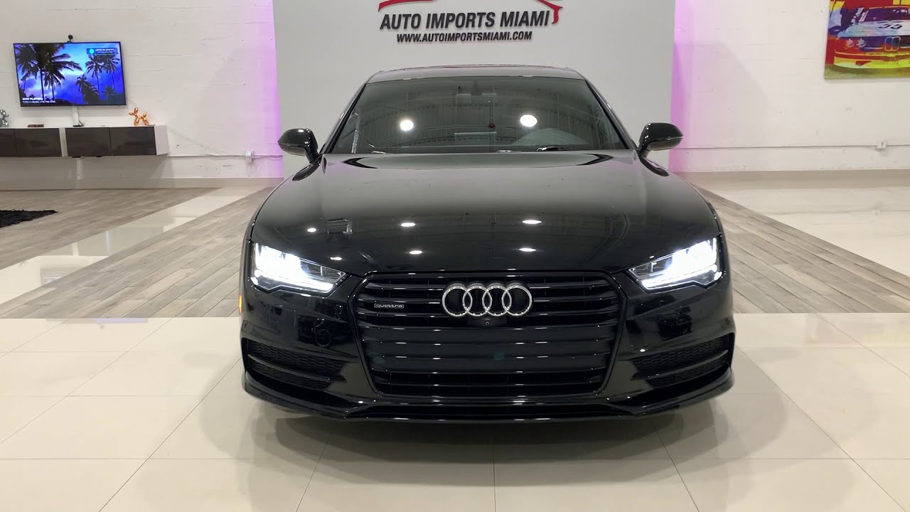 2017 AUDI A7 QUATTRO COMPETITION PRESTIGE - STOCK #3617