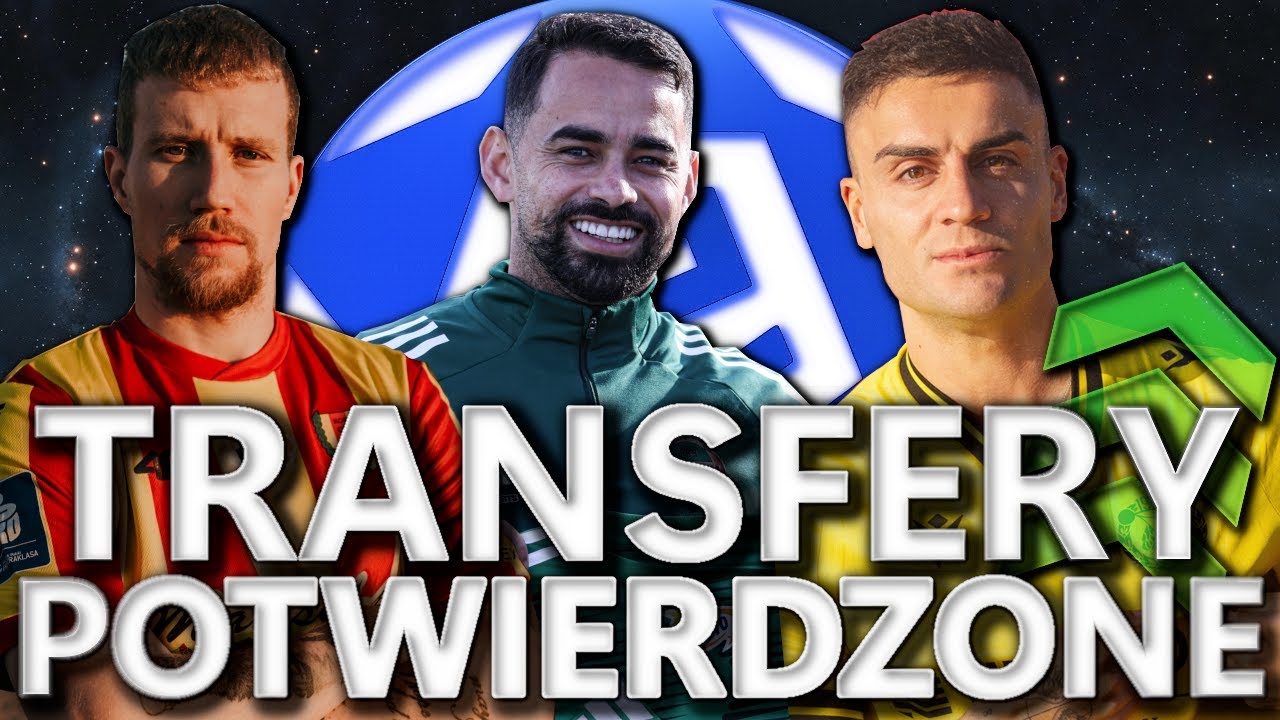 NAJNOWSZE POTWIERDZONE TRANSFERY W EKSTRAKLASIE! TRANSFER WIDZEWA KORONA KIELCE RAKÓW! PLOTKI!
