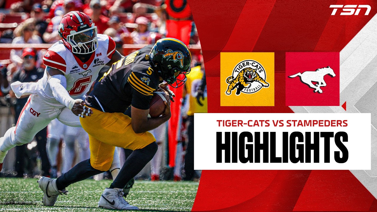 CFL WEEK 13: Hamilton Tiger-Cats vs. Calgary Stampeders | Full Highlights