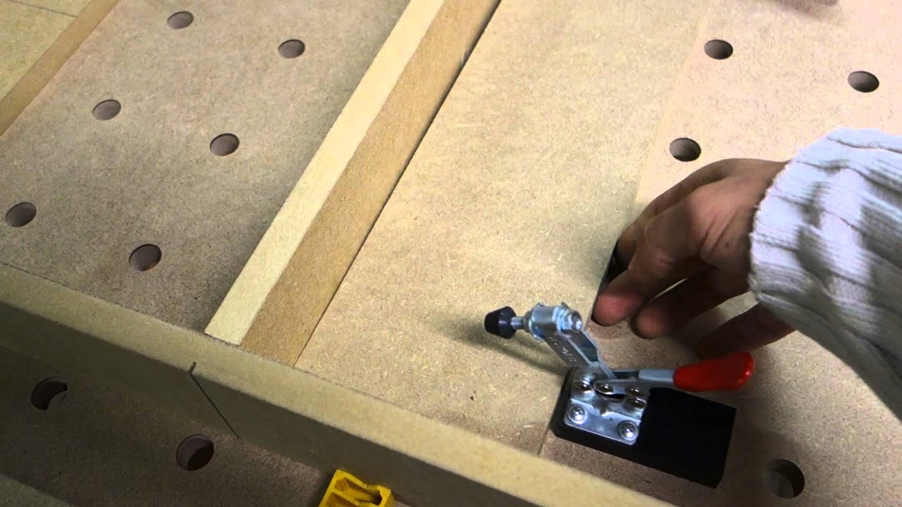 рабочее место. перфорированная столешница типа MFT3 FESTOOL 2