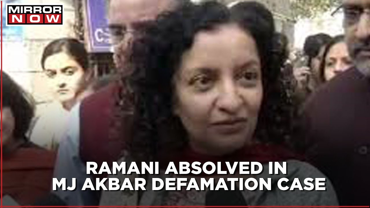 #MeToo Movement Wins; Priya Ramani declared faultless in MJ defamation case
