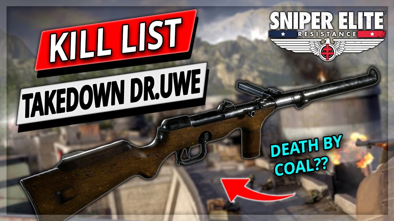 How To Unlock The ERMA.36 SMG In Sniper Elite Resistance