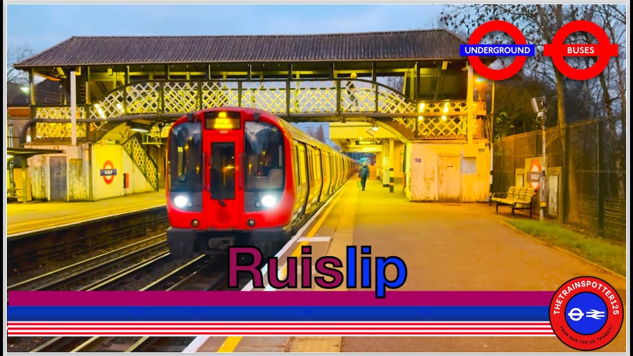 London Underground and Bus Observations at Ruislip Station! - (23/12/2023)