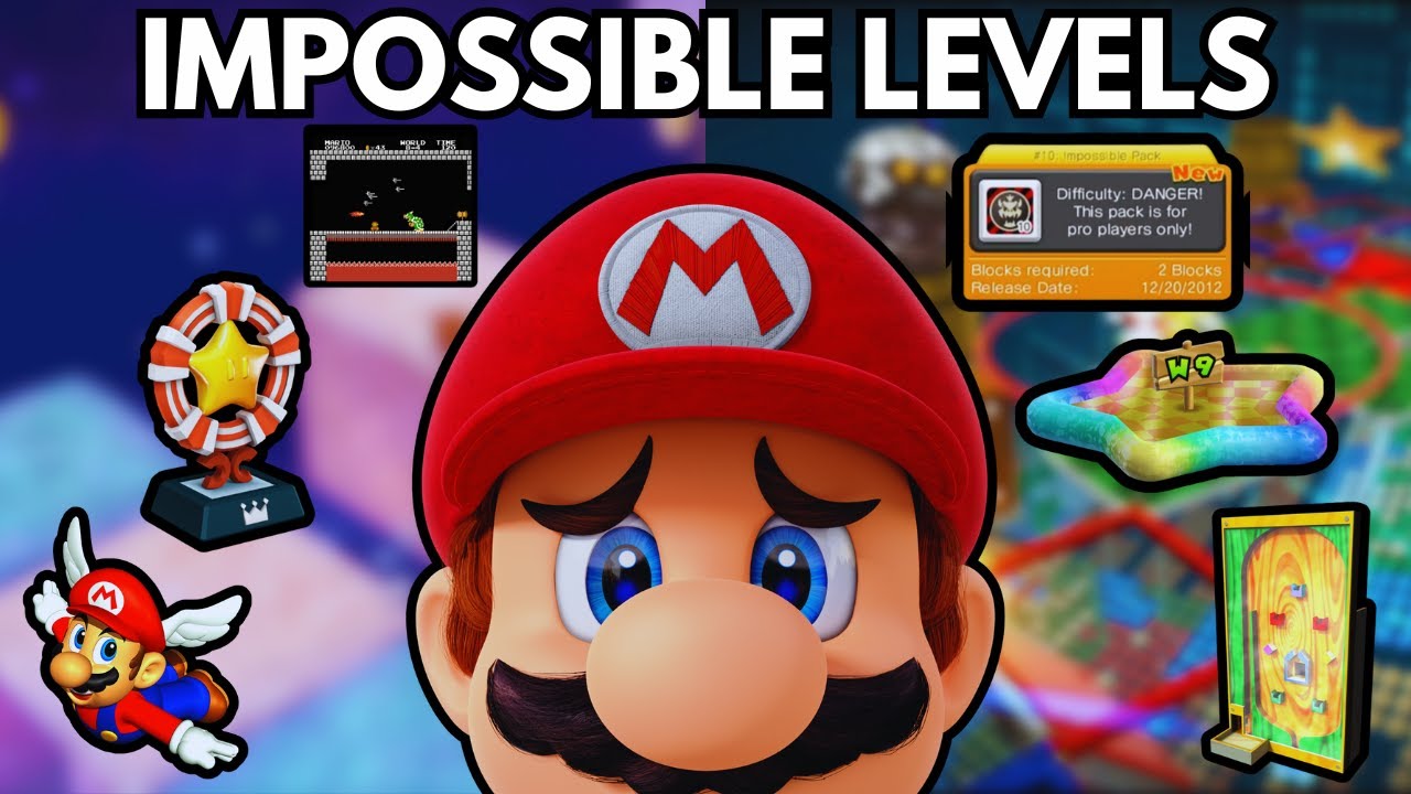 The Most DIFFICULT Level in EVERY Mario Game