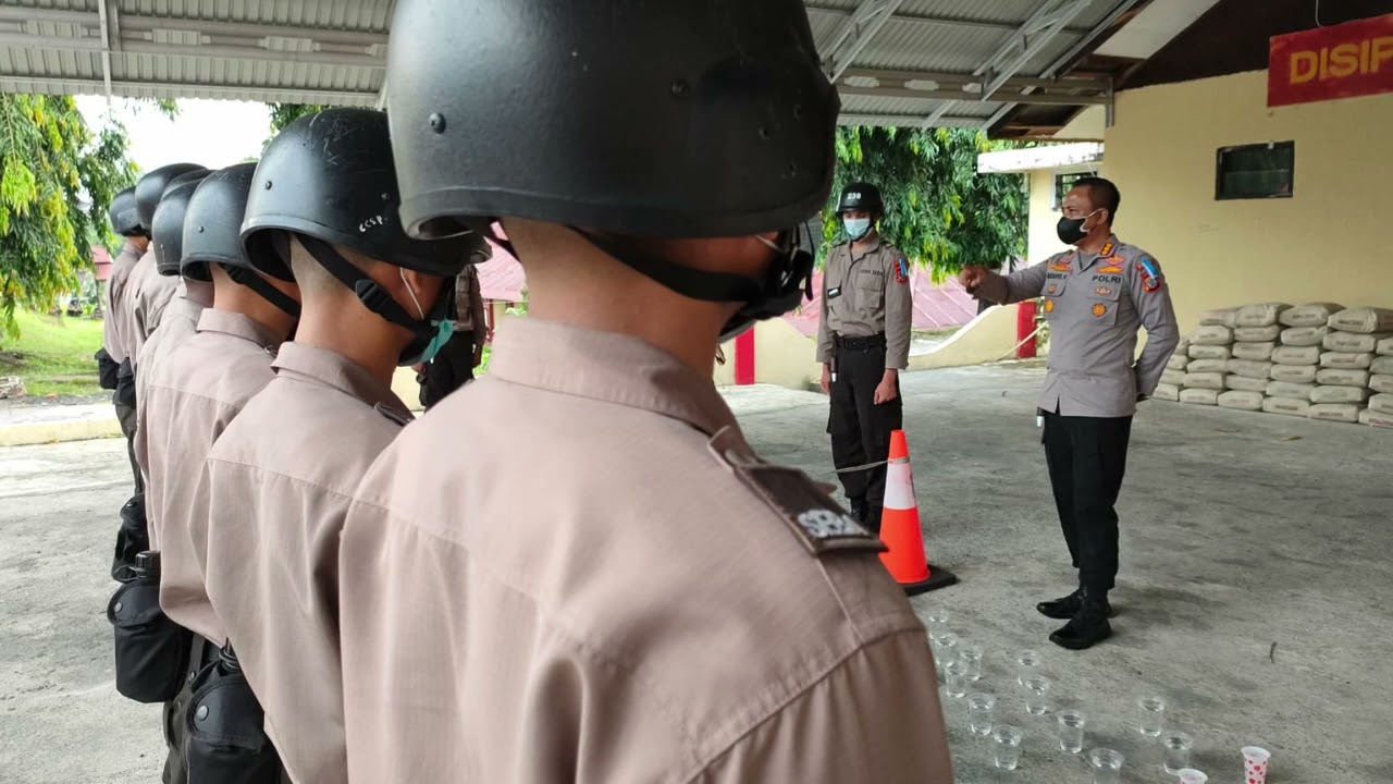 KEGIATAN OUTBOUND SISWA DIKTUK BA POLRI TA.2021 ANGKATAN 46