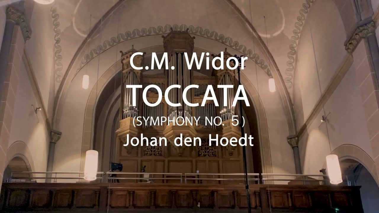 Toccata - Ch.M.Widor, Johan den Hoedt bespeelt het orgel in de St.Severinuskerk te Aken - Eilendorf