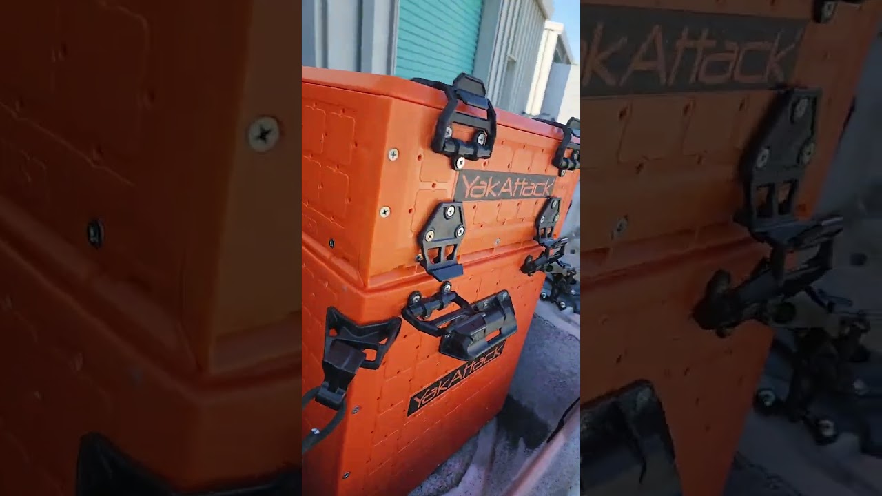 Customize Yak attack BlackPak Pro to fit your kayak Old Town PDL 120