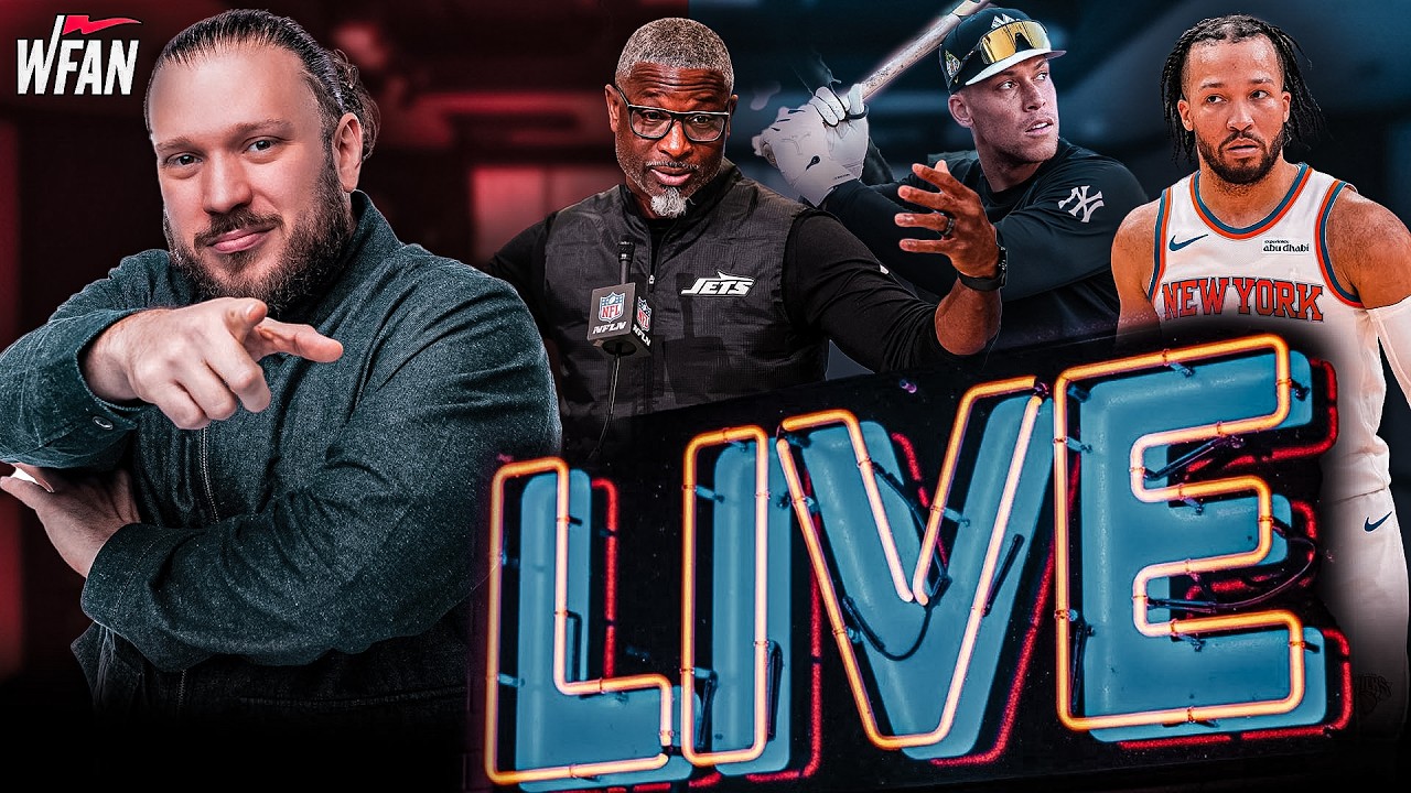 WFAN Overnight LIVE: Jets Chaos, Aaron Glenn Nap Controversy, & NFL Report Cards