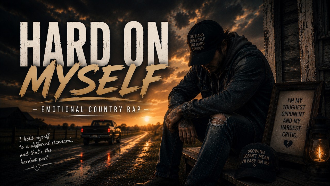 Hard On Myself &ndash; Emotional Country Rap Song | Late Night Reflection