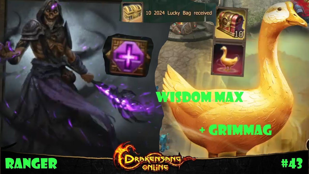 Drakensang Online - Golden Goose & Wisdom Level 300! [Ranger]