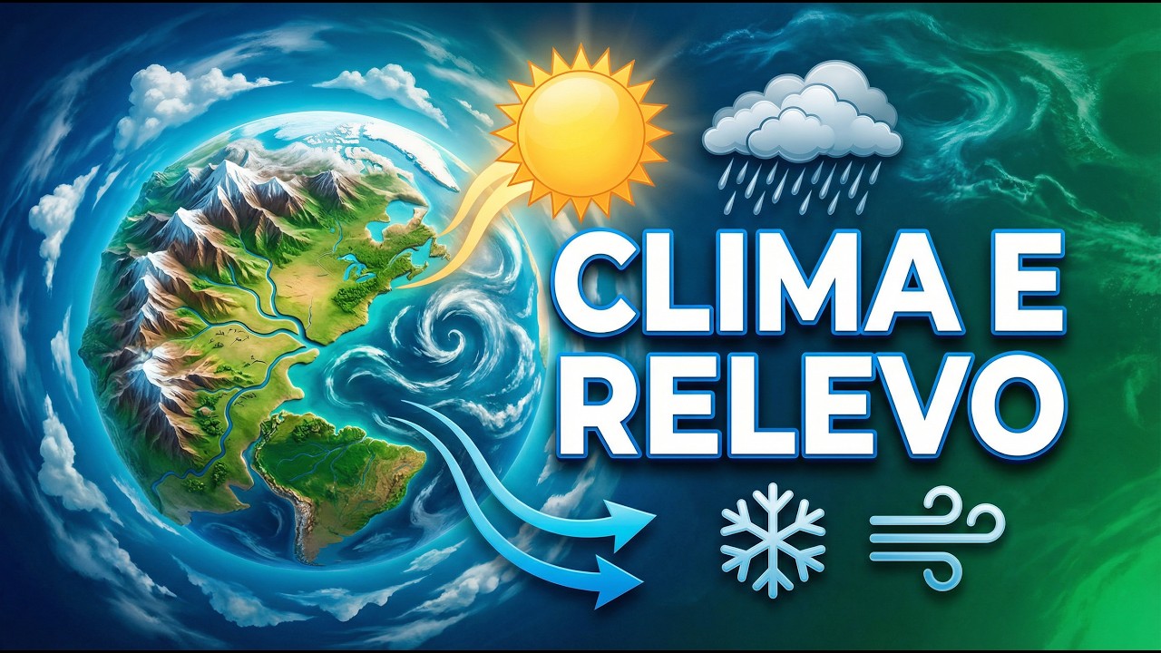Geografia Física: Clima e Relevo | Entenda Fácil