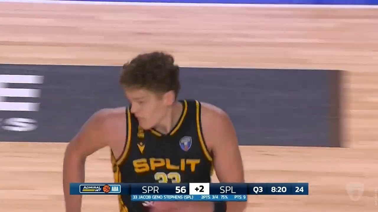 AdmiralBet ABA League 2025/26, highlights, Play-out R3: Spartak Office Shoes - Split (15.3.2026)