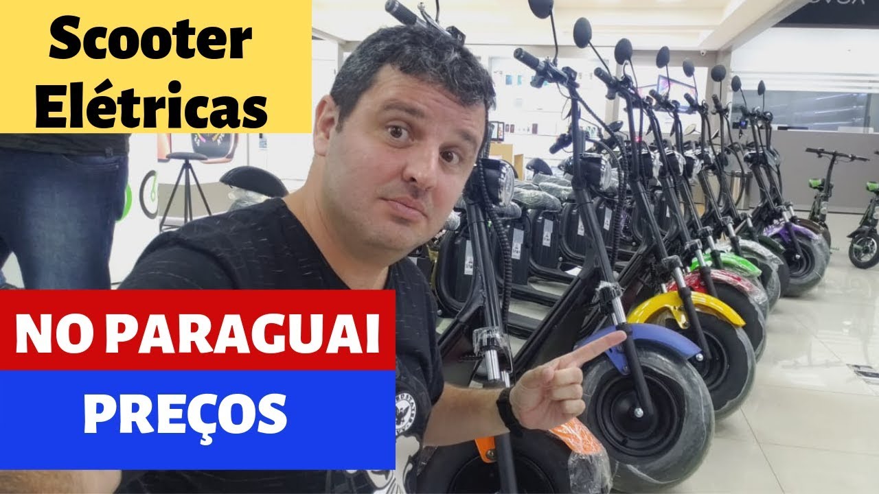 SCOOTER ELÉTRICAS NO PARAGUAI PREÇOS. LINDAS