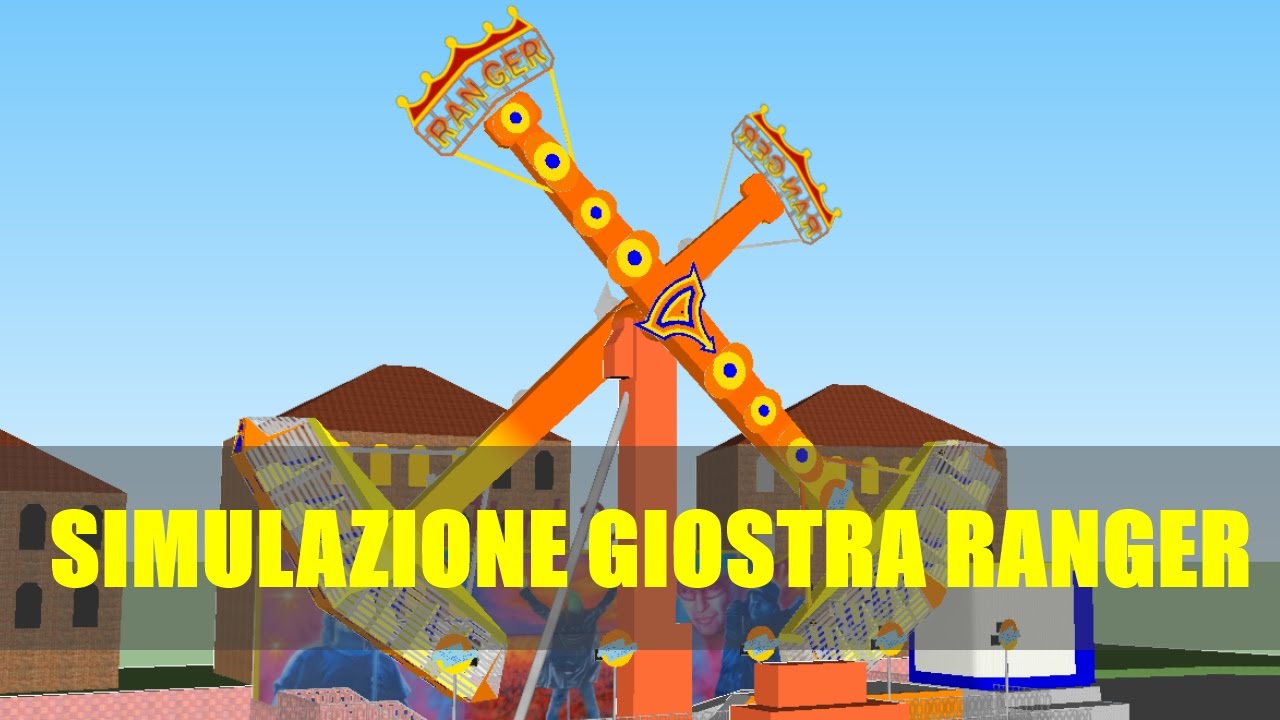 SIMULAZIONE GIOSTRA RANGER HARD ROCK ex-F.LLI BELLUCCI